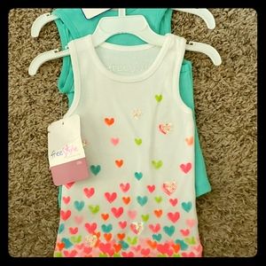 2 pack Girl's tank tops 2T New with Tags